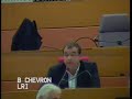Intervention de Benoit Chevron sur la fillière bois