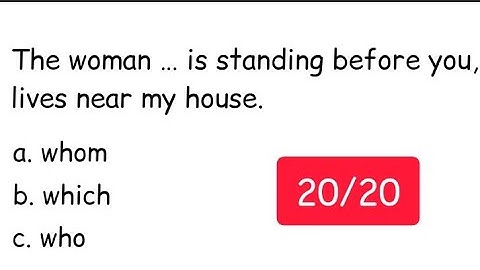 ENGLISH GRAMMAR QUIZ. RELATIVE PRONOUNS. CAN YOU GET A PERFECT SCORE?