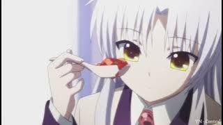 Angel Beats - Kanade and Otanashi Eat Mabo Tofu! 🍱 (English Dubbed)