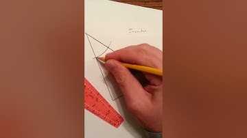 Constructing the incenter