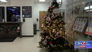 What does the Odessa Police and Fire Department do on Christmas Day?