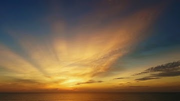 Crescent Moon Becomes Dawn - Time-Lapse Meditation - Atlantic Ocean