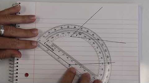 Measuring angles with a protractor (part 2)!