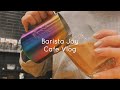 🇦🇺Barista Cafe Vlog ☕️ Big difference between Latte and Cappuccino | Latte Art | 바리스타 카페 브이로그