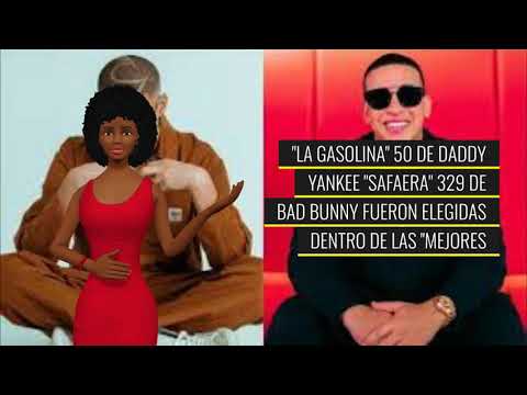 CANCIONES DE DADDY YANKEE Y BAD BUNNY ENTRE LAS MEJORES DE LA HISTORIA.