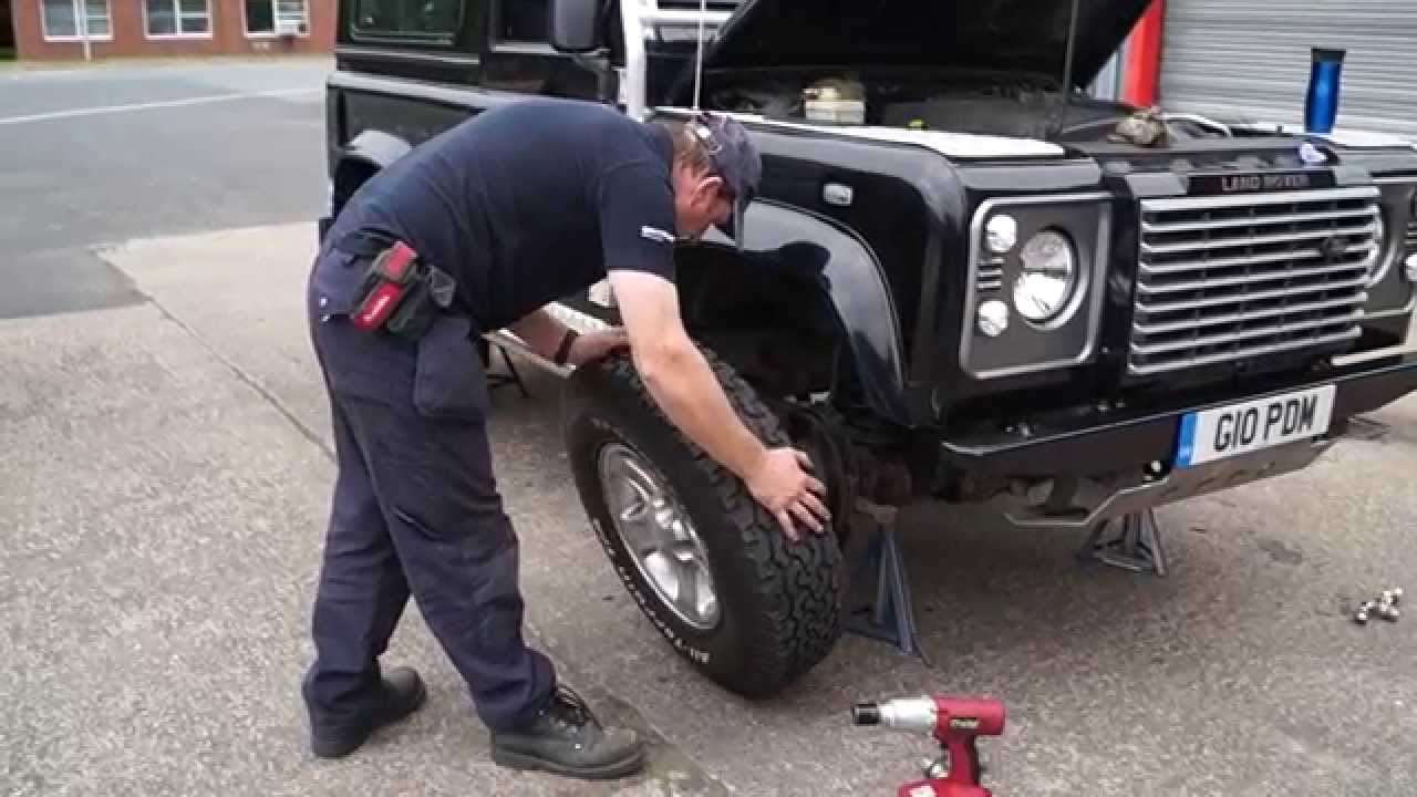 Bleeding an ABS system on a Land Rover Defender