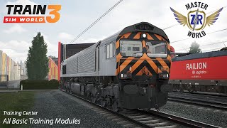 All Basic Training Modules - Training Centre - Train Sim World 3