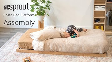 Sosta Bed Twin Platform Assembly