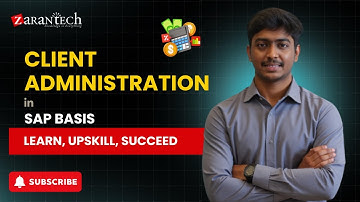 Client Administration in SAP BASIS | ZaranTech