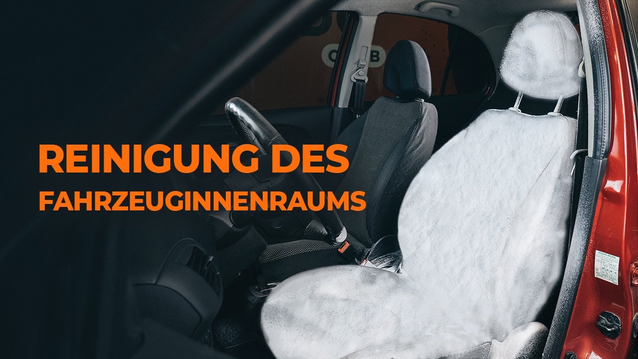 5 Fehler bei der Reinigung des Fahrzeuginnenraums