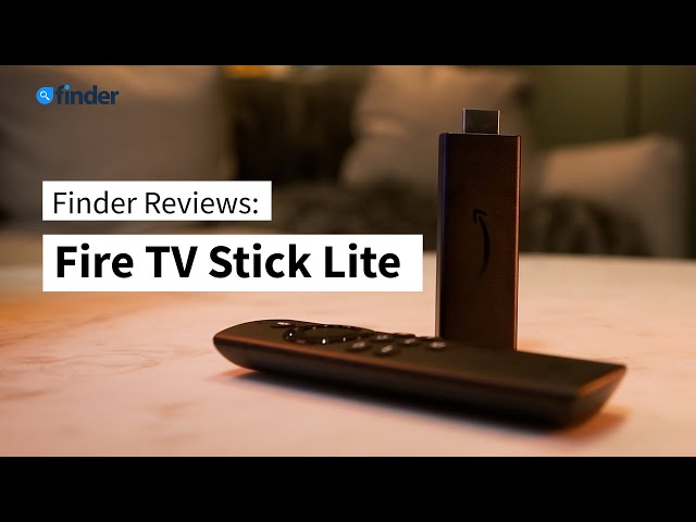 Straight   Fire TV Stick Lite Review 