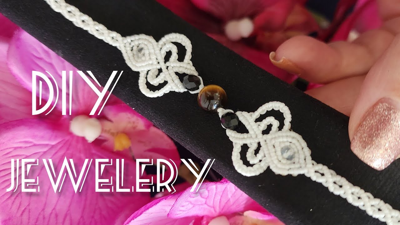 💡⭕️DIy for you .How to make a micro macrame bracelet. - YouTube