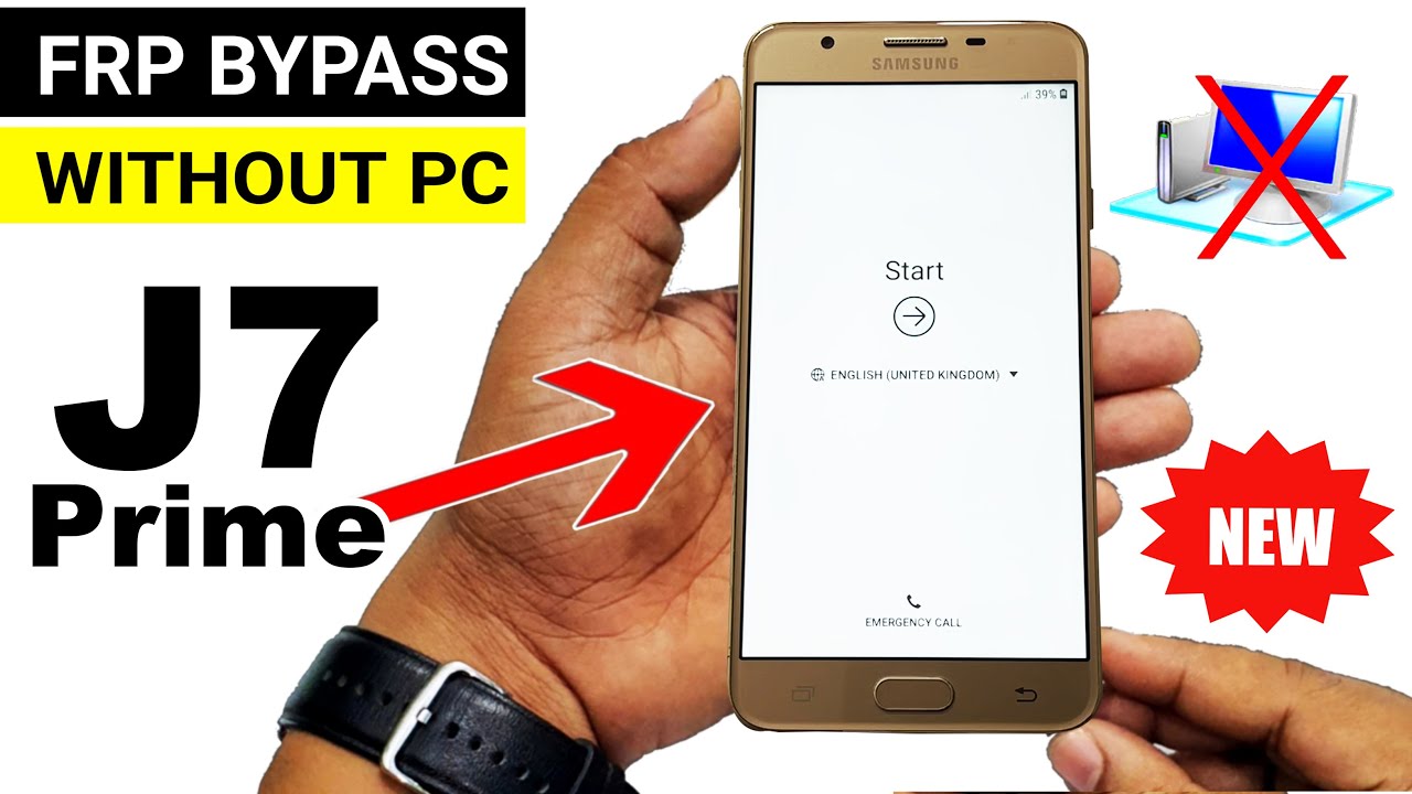 GOOGLE/FRP BYPASS SAMSUNG J7 Prime || Very Easy Method (Without PC)🔥🔥🔥