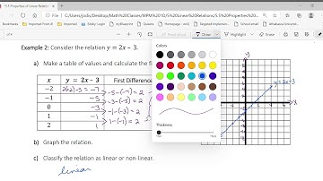 5 5 Properties of Linear Relationships video lesson
