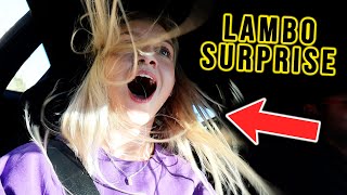 Surprising Anna Sitar & Daniel Bennett with a Lamborghini Performante