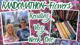 🌸RANDOMATHON~FLOWERS VLOG~Week One: Falling in love with flower books.