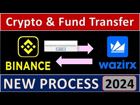 How To Transfer Crypto Funds From Wazirx To Binance Binance To Wazirx Wazirx To Binance 