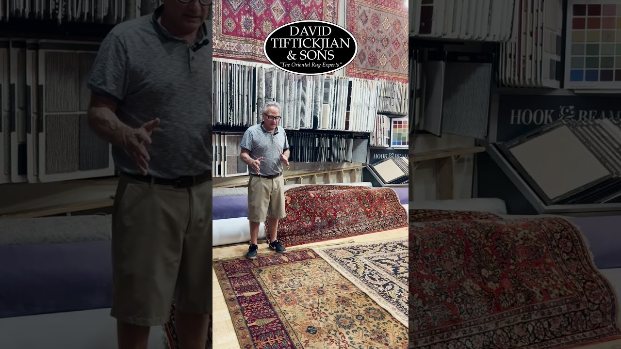 Rug Hunters: Unusual Vintage Rugs Part 4/5 - Karastan Black on Black Border