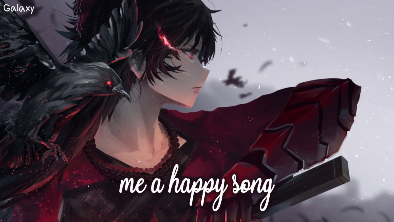 Nightcore Oh Raven Sing Me A Happy Song   Unlike Pluto
