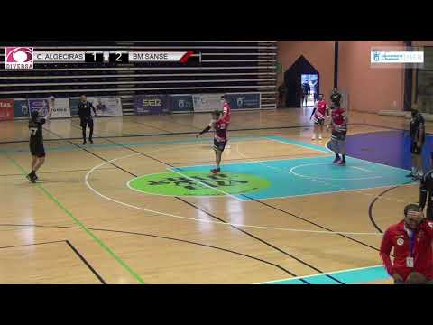 El Balonmano Ciudad de Algeciras cae en casa contra el BM Sanse en un discreto partido de los locales