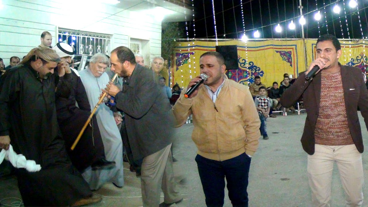 حفلة الرمثا _ محمد الشرعه العكسي ومالك الشرعه ( دبكة على اليرغول ) افراح العزايزة