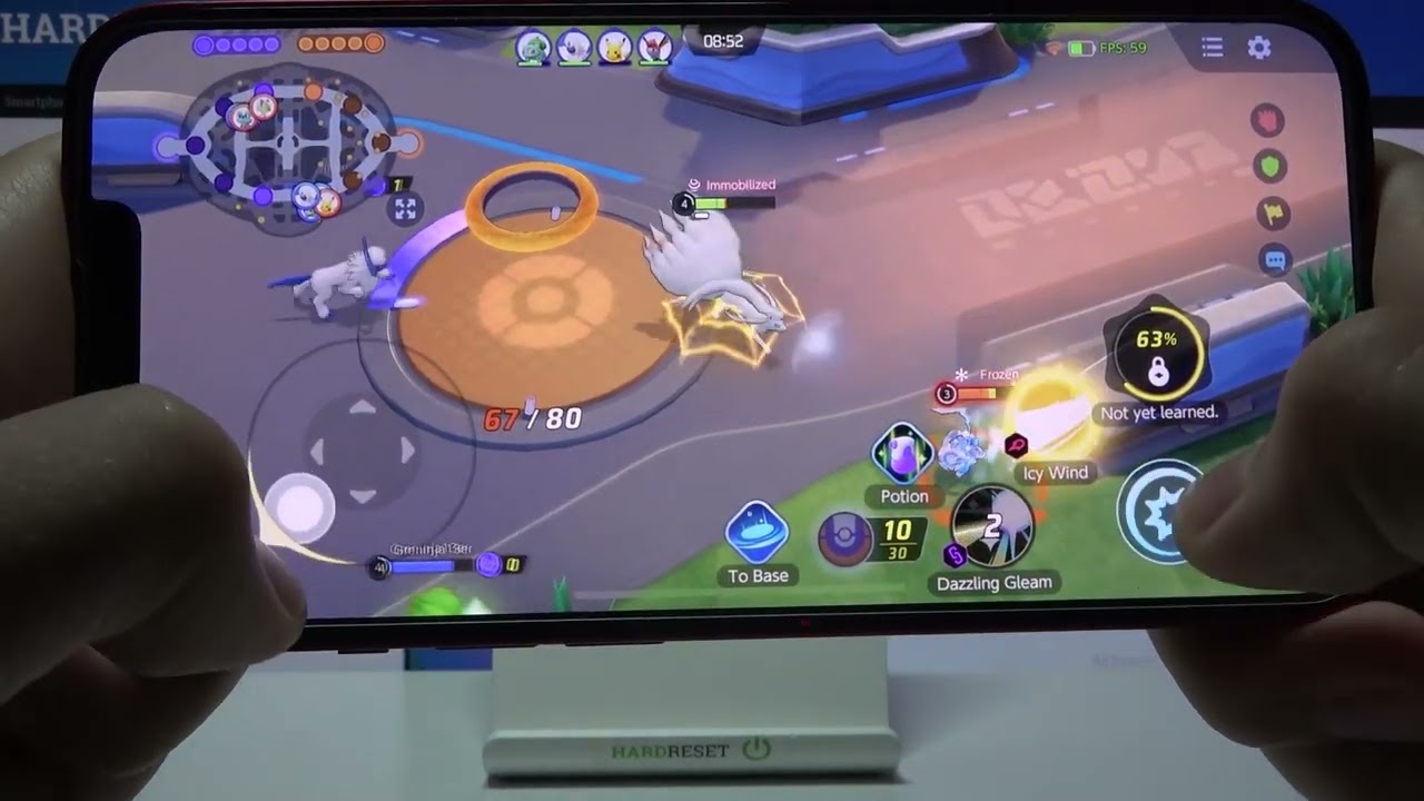 Как играть в Pokemon Unite на iPhone 13 / Тест Pokemon Unite на iPhone 13