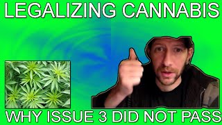 Legalizing Cannabis In Ohio| Why Issue 3 Did Not Pass | DBFilms1984