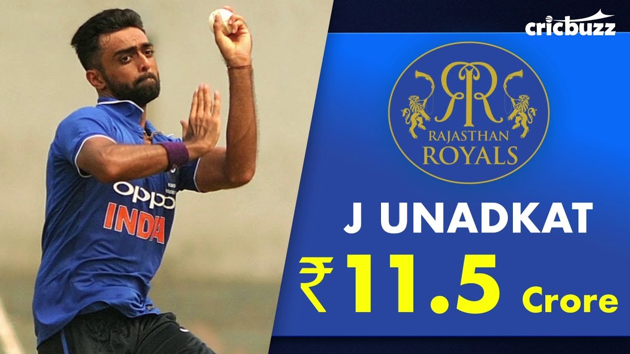 Jaydev Unadkat becomes most expensive Indian at the IPL 2018 auctions ...