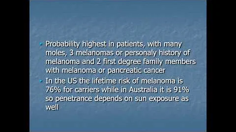 AIM at Melanoma -  Mutations & Genetic Factors