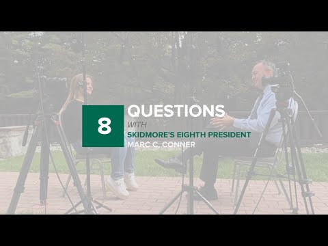 8 Questions with Skidmore's 8th President