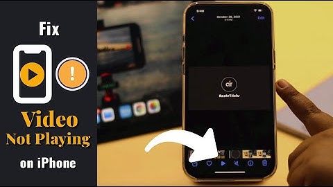 Video Not Playing on iPhone After New Update? Here
