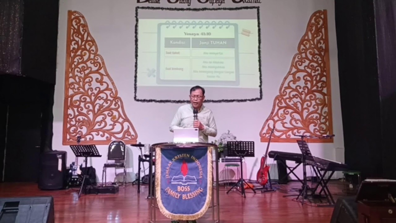 IBADAH RAYA MINGGU SORE - Pdm. NATHANAEL TRIONO - 11 JANUARI 2026 - JKI FAMILY BLESSING BOSS