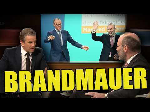 Markus Lanz GRILLT CSU-Politiker Weber wegen AfD-Brandmauer in EU!