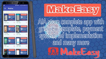MakeEasy Store AIA | For Kodular, Thunkable, Appybuilder, App Inventor Platform | MakeEasy