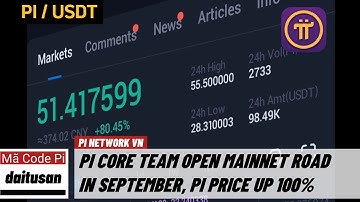 Pi network - Pi Coreteam dự định công bố lộ trình Open Mainnet, giá Pi IOU tăng 100% | PI NETWORK VN