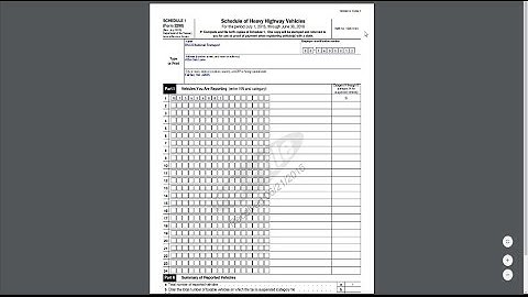Get Stamped Form 2290 Schedule 1 in Minutes with ExpressTruckTax