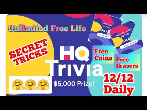 How to play HQ Trivia in Hindi | How to get free lifes in HQ | #hq #hqtrivia #free_life #free_coin