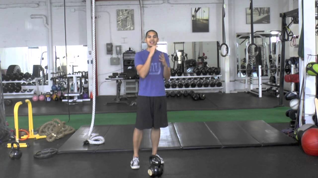 Kettlebells How to Kettlebell Clean YouTube