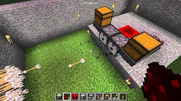 Minecraft Automatic Arrow Dispenser