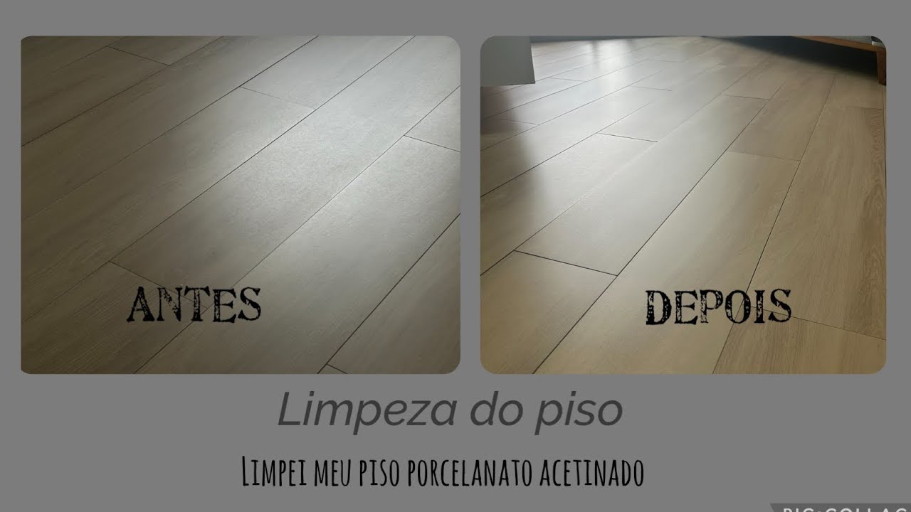 Limpando meu Piso Acetinado - YouTube