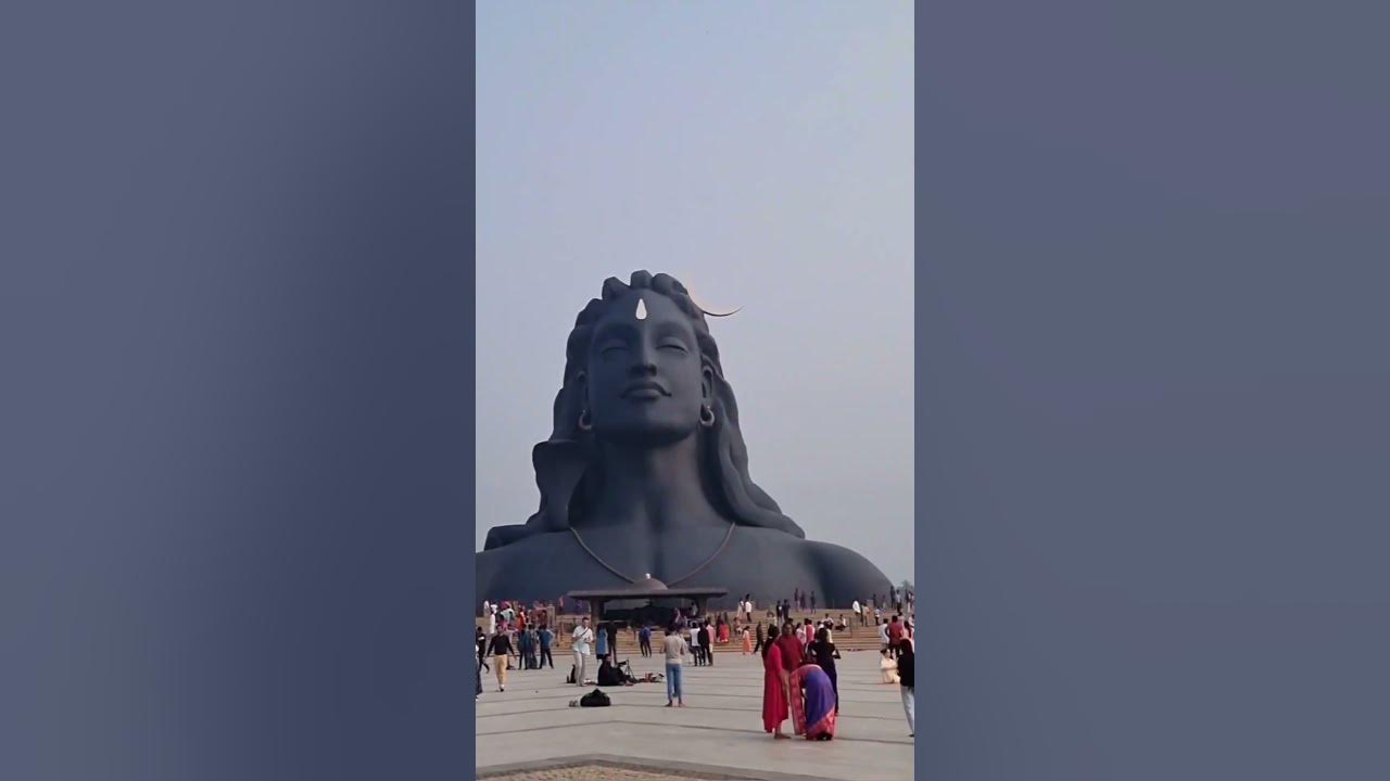 🕉️ The face of eternal bliss🕉️.. #adiyogi #ishafoundation #isha #sadhguru #dkwithlens