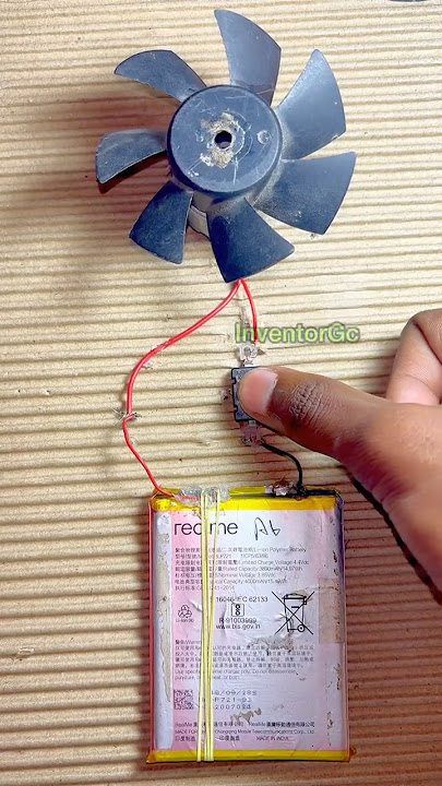 Battery spinning viral project • Dc Motor
