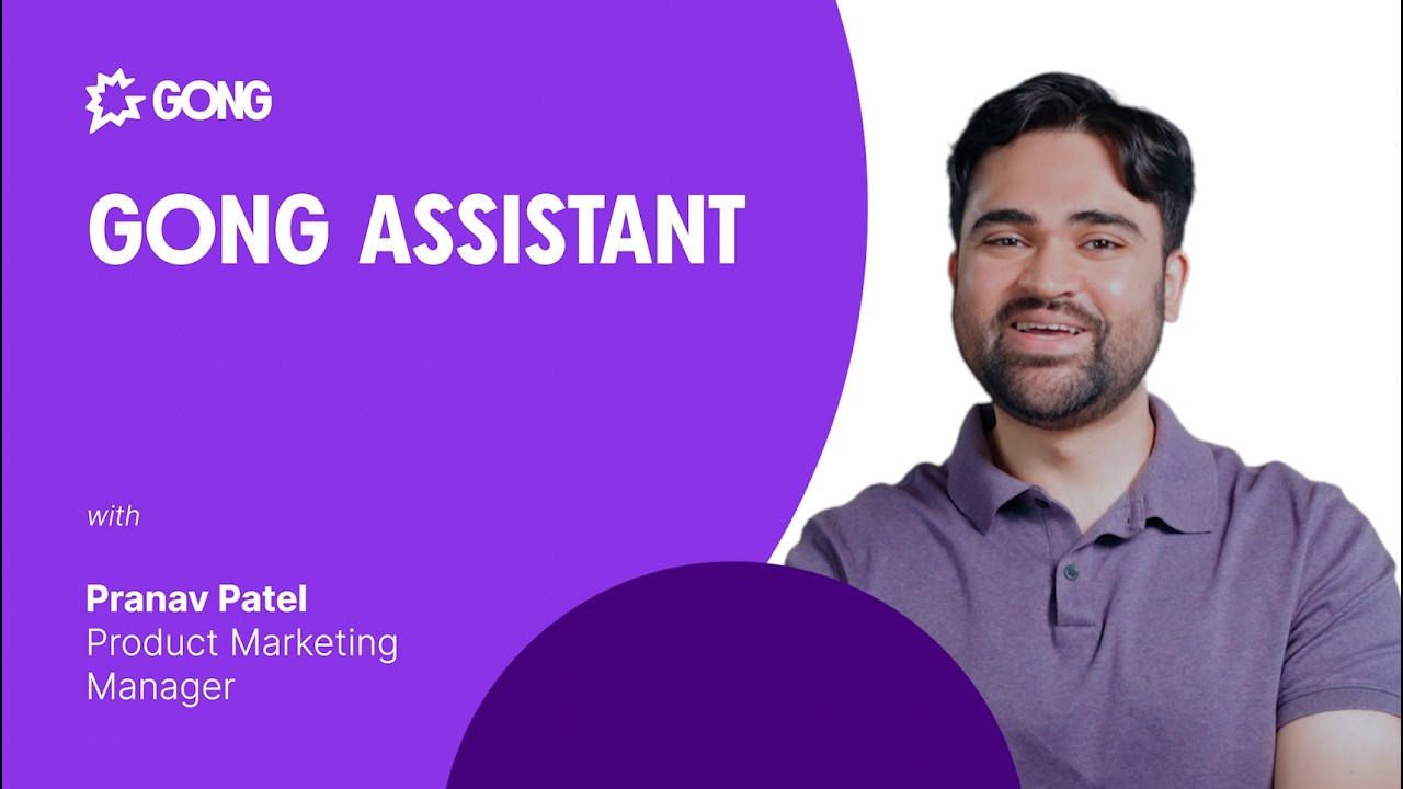 Gong Assistant: New AI Features for Revenue Teams