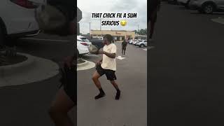 Chick fil a have folks like this😂 #fypシ #funny #shorts #chickfila #legrace #funnyshorts #brothers