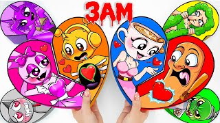 Paper Diyunboxing Sprunki Italian Brainrot Mystery Box At 3Am Tung Tung Sahur,Ballerina Cappuccina