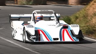 Lucchini CN-06 Prototype w/ BMW 3.0 Straight-6 Engine Singing on Hillclimb Roads!
