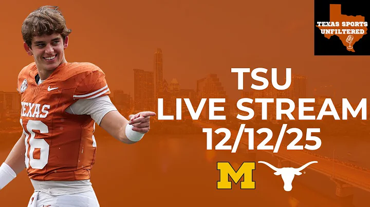 Texas Football 2026 Schedule Officially SET | LIVE | 12/12/25 | NFL | Texas MBB | Austin Sports Talk