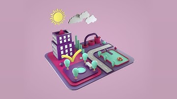 3D Modeling: Create an Abstract Setting (beginner) | Freepik course trailer_ENG