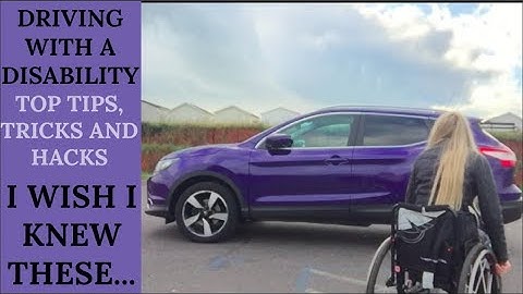 How I Drive As a Paraplegic | DISABILITY HACKS & TIPS FOR ADAPTATIONS ON YOUR CAR