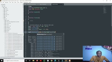 Produire un document pdf en PHP en utilisant la bibliothèque fpdf.
